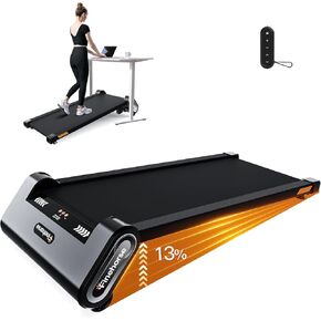 Up Pad, FINEHORSE Walking Pad Treadmill with Auto Incline, 6 in 1 Under Desk Treadmill, 6-Level Incline Treadmill, 2.5HP Portable Treadmill for Home with 330LBS Capacity, LED Display, Remote Control in Saudi Arabia