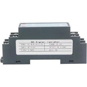 DC Voltage Transmitter 0-500V to 0-10V 4-20mA 0-5V Signal Isolator 0-75mV 0-60mV 20-4mA Signal Converter to PLC(Output 0-10mA,Input 1-5V_1 in 1 Out_DC24V) in Saudi Arabia