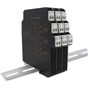 Ultra-Thin DC Analog Signal Isolator Multi-Input Multi-Output 0-10V 4-20mA 0-5V Current Voltage Transmitter for Isolation Sensor(1 in 2 Out,Input 0-5V_Output 4-20MA) in Saudi Arabia