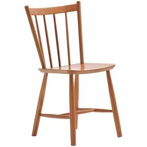 Office Chair Retro Solid Wood Kitchen Chair with Wide Round Backrest Dining Chair Office Chair with Curved Backrest and Solid Wood Legs Home Office Desk Chairs in Saudi Arabia