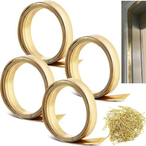 Zonon Spring Bronze WeathersTripping ، ختم معدني للأبواب أو النوافذ مع طفرات متزايدة (1.2 بوصة × 425.2 بوصة) in Saudi Arabia