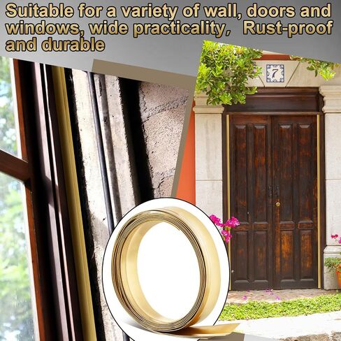 Zonon Spring Bronze WeathersTripping ، ختم معدني للأبواب أو النوافذ مع طفرات متزايدة (1.2 بوصة × 425.2 بوصة) in Saudi Arabia