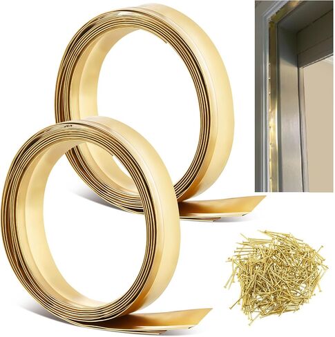 Zonon Spring Bronze WeathersTripping ، ختم معدني للأبواب أو النوافذ مع طفرات متزايدة (1.2 بوصة × 425.2 بوصة) in Saudi Arabia