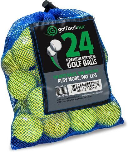Used Recycled for Bridgestone White, Yellow or Mixed Colors 4A Quality Near Mint Golf Balls in Saudi Arabia