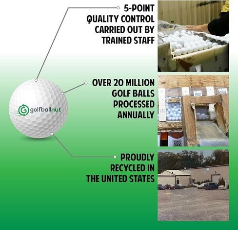 Used Recycled for Bridgestone White, Yellow or Mixed Colors 4A Quality Near Mint Golf Balls in Saudi Arabia