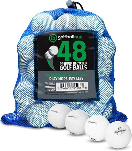 Used Recycled for Bridgestone White, Yellow or Mixed Colors 4A Quality Near Mint Golf Balls in Saudi Arabia