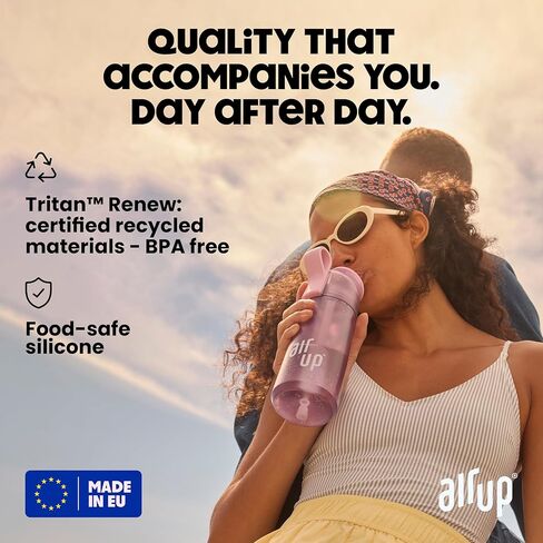 Air Up® Water Bottle (22 أوقية) للمدرسة ، الرياضة ، صالة الألعاب الرياضية | يتضمن 5 قرون الرائحة والقش | زجاجة بنكهة باللون الرمادي - أيضًا للأطفال ، الأولاد ، الفتيات | لا سعرات حرارية وخالية من السكر ومناسبة للكربنة in Kuwait