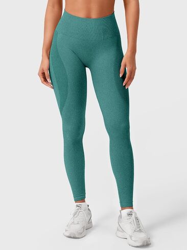 HIGORUN Women Seamless Leggings Smile Contour High Waist Workout Gym Yoga Pants in Kuwait