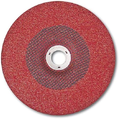 5-PK Pearl DCRED45H CENTERS CENTER CENTRING WHELL 4-1/2 X 1/4 × 5/8-11 مع محور النوع 27 أكسيد الألومنيوم الأحمر MAX-A.O. in Saudi Arabia