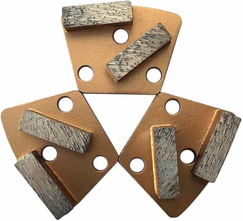 أقراص طحن الماس شبه المنحرف للحصان الحديدي ، المحارب ، XtremePolishing & ASL Grinders ، 60/80 ، رابطة ناعمة ، مجموعة من 3pcs in Kuwait