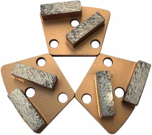 أقراص طحن الماس شبه المنحرف للحصان الحديدي ، المحارب ، XtremePolishing & ASL Grinders ، 60/80 ، رابطة ناعمة ، مجموعة من 3pcs in Kuwait