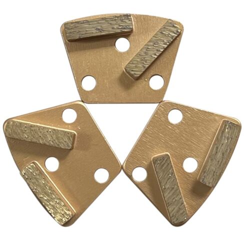 أقراص طحن الماس شبه المنحرف للحصان الحديدي ، المحارب ، XtremePolishing & ASL Grinders ، 60/80 ، رابطة ناعمة ، مجموعة من 3pcs in Kuwait