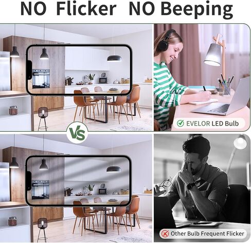 GU24 LED Light Bulb,60 Watt Equivalent Daylight White 5000K,Non-Dimmable,Efficient 9W,800 Lumens Twist and Lock 2 Prong Light Bulbs,15000 Hours,Ideal for Kitchen,Living Room,Bedroom, 4-Packs in Saudi Arabia