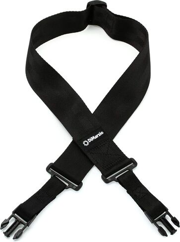 DiMarzio Guitar Strap, Right, Black, 43.5 to 63.5 inches (DD2200BK) in Saudi Arabia