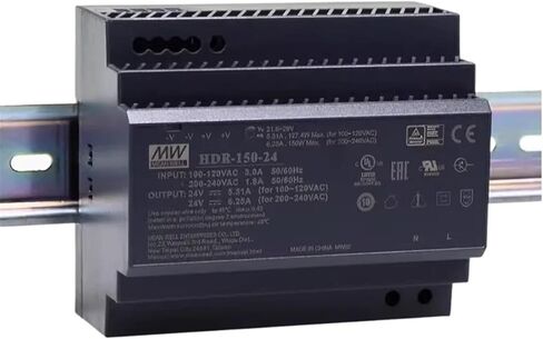 HDR-150 HDR-150-12 HDR-150-15 HDR-150-24 HDR-150-48 Ultra Slim Step Shape W DIN Rail(HDR-150-48) in Kuwait