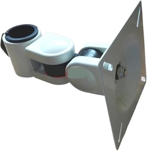 10 كجم من حركة الحركة أجزاء الحامل 10 بوصة 24 بوصة 27 بوصة 2 بوصة دوارة دوارة شاشة LCD حائط حامل 360 درجة دوارة أنبوب الحامل (أبيض) in Kuwait