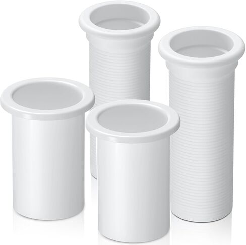 2 Sets Adjustable Splashwell Drain Pipe Fits 1-1/4 in Opening Plastic Livewell Overflow Drain Pipe for Boat Water Marine Splashwell Livewell Overflow Transom Installation in Saudi Arabia