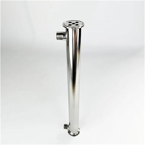 مكثف Dephlegmator 1.5 "38mm (OD50.5mm) TIR-Clamp Contenser مع مؤشر ترابط الذكور 1/2" للتقطير ، الطول 450 مم ، dephlegmator ، الارتجاع ، SS304 in Saudi Arabia