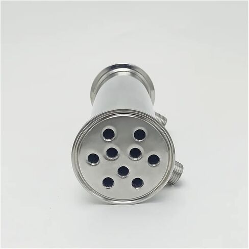 Condenser Dephlegmator 2.5 Inch Condenser, 63mm (OD77.5mm) Iength 200mm for Distillation Reflux Device in Saudi Arabia