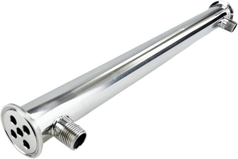 مكثف Dephlegmator 1.5 "OD50.5mm ، Tri-clamp dephlegmator/contenser مع مؤشر ترابط الذكور 1/2" ، lenght 450mm ، الارتداد ، ss304 ، homebrew الملحقات in Saudi Arabia
