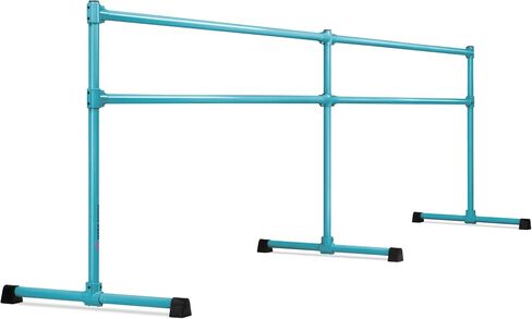 VITA Barre Portable Freestanding Double Ballet Barre, Extreme, Steel | Fixed Height, Made in USA, Home or Gym Exercise Equipment for Kids & Adults | Dance, Fitness, Pilates in Kuwait