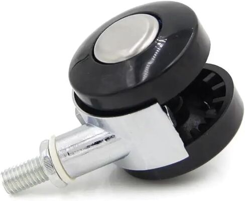 4 عبوات Universal Universal Universal Wheel 1.5 بوصة سبيكة صامتة سبيكة القهوة بكرة الكمبيوتر بكرة الكمبيوتر M8 in Kuwait