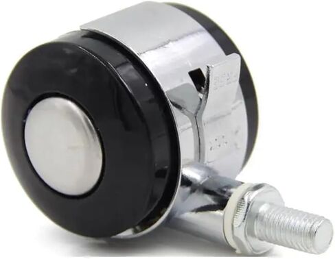 4 عبوات Universal Universal Universal Wheel 1.5 بوصة سبيكة صامتة سبيكة القهوة بكرة الكمبيوتر بكرة الكمبيوتر M8 in Kuwait