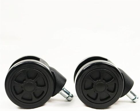 عجلات مكاتب الأثاث 60 مم عجلات كبيرة ملونة على غرار عجلة السيارة (الأزرق) in Kuwait