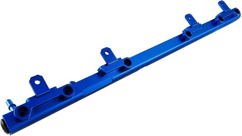 1Pcs Billet Aluminum Fuel Rail Compatible with 1997-2001 Jeep Wrangler/TJ/Cherokee & 1995-2004 Jeep Grand Cherokee 4.0L L6 Gas 96 97 98 99 00 01 02 03 04 (Silver) in Kuwait