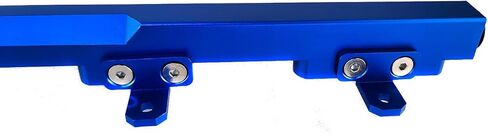 1Pcs Billet Aluminum Fuel Rail Compatible with 1997-2001 Jeep Wrangler/TJ/Cherokee & 1995-2004 Jeep Grand Cherokee 4.0L L6 Gas 96 97 98 99 00 01 02 03 04 (Silver) in Kuwait