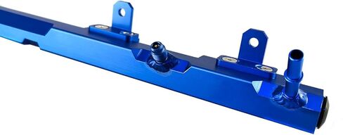 1Pcs Billet Aluminum Fuel Rail Compatible with 1997-2001 Jeep Wrangler/TJ/Cherokee & 1995-2004 Jeep Grand Cherokee 4.0L L6 Gas 96 97 98 99 00 01 02 03 04 (Silver) in Kuwait