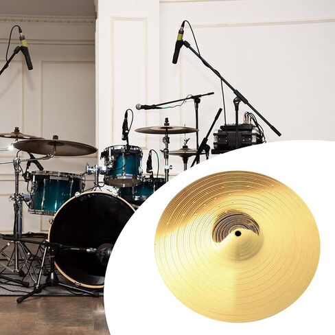 Crash Cymbal Cymbals Crash Percussion Instruments Beginner Drummers Practice Cymbal, 20 inch in Saudi Arabia