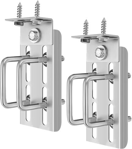 2 مجموعات 8 بوصة قوس قارب BANK BUNK ، مجلفن u double u bolt دوارة أعلى قوسين بطابقين ل 1.5 "× 3" ، 2 "× 3" ، 3 "× 3" مقطورة القوارب مقطورة ، قوارب مقطورة Bunk Bunk Brackets in Saudi Arabia