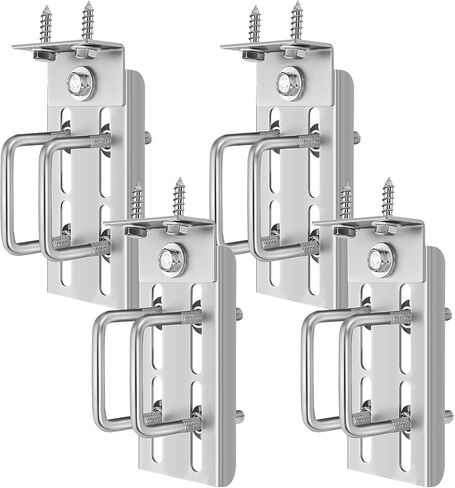 2 مجموعات 8 بوصة قوس قارب BANK BUNK ، مجلفن u double u bolt دوارة أعلى قوسين بطابقين ل 1.5 "× 3" ، 2 "× 3" ، 3 "× 3" مقطورة القوارب مقطورة ، قوارب مقطورة Bunk Bunk Brackets in Kuwait