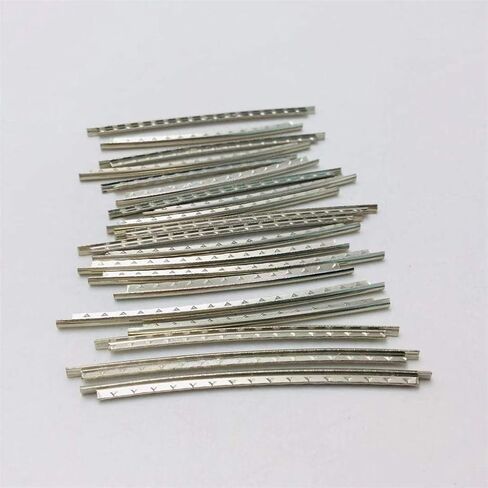 22/22 24pcs غيتار حنق الأسلاك مجموعة ألوان ثلج النيكل 22/24 FRET 2.2mm حنق للاستبدال بديل للجيتار in Saudi Arabia