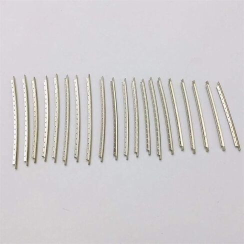 22/22 24pcs غيتار حنق الأسلاك مجموعة ألوان ثلج النيكل 22/24 FRET 2.2mm حنق للاستبدال بديل للجيتار in Saudi Arabia