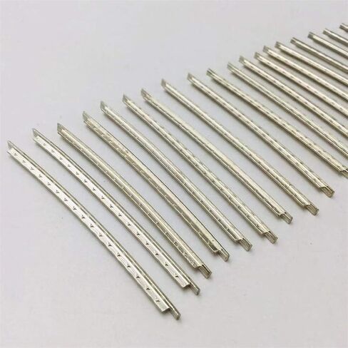 22/22 24pcs غيتار حنق الأسلاك مجموعة ألوان ثلج النيكل 22/24 FRET 2.2mm حنق للاستبدال بديل للجيتار in Saudi Arabia