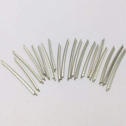 22/22 24pcs غيتار حنق الأسلاك مجموعة ألوان ثلج النيكل 22/24 FRET 2.2mm حنق للاستبدال بديل للجيتار in Saudi Arabia