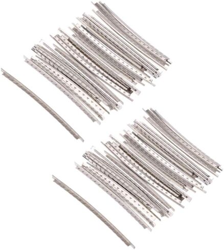 22/22 24pcs غيتار حنق الأسلاك مجموعة ألوان ثلج النيكل 22/24 FRET 2.2mm حنق للاستبدال بديل للجيتار in Saudi Arabia