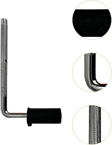 طبل إلكتروني توم ARM Percussion تصاعد L Rod Sturdy سهلة التثبيت لاستوديو المنزل الأداء في الهواء الطلق in Kuwait