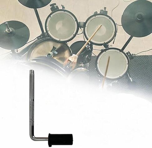 طبل إلكتروني توم ARM Percussion تصاعد L Rod Sturdy سهلة التثبيت لاستوديو المنزل الأداء في الهواء الطلق in Kuwait