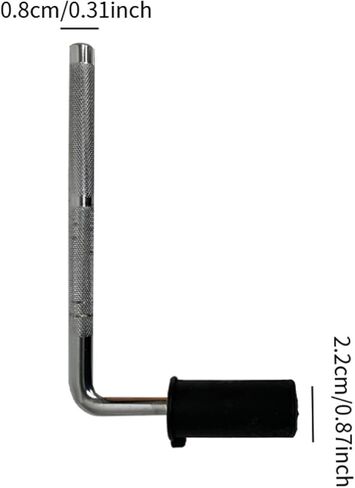 طبل إلكتروني توم ARM Percussion تصاعد L Rod Sturdy سهلة التثبيت لاستوديو المنزل الأداء في الهواء الطلق in Kuwait