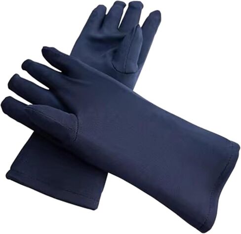 TIST Dental X-ray suits Blue Veterinary X-ray Protective Lead Gloves, X-ray Radiation Protective Lead Gloves Lightweight design(0.5mmpb) in Kuwait