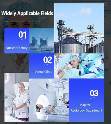 TIST Dental X-ray suits Blue Veterinary X-ray Protective Lead Gloves, X-ray Radiation Protective Lead Gloves Lightweight design(0.5mmpb) in Kuwait