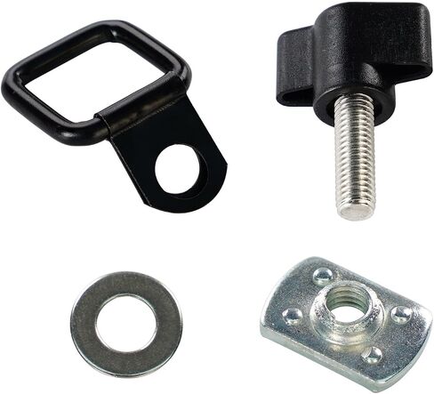 Hooke Road Wrangler Hard Top Quick Removal Fastener Thumb Screw & Nut Kit for 1987-2018 Jeep Wrangler YJ TJ JK - Pack of 8 in Saudi Arabia