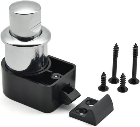 Drawer Cupboard Cabinet Door Lock RV Caravan Cabinet Motorhome Boat Push Latch Lock 1Pcs(XK252W2) in Kuwait