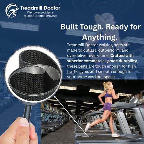 Proform Crosswalk GT Treatmill تشغيل حزام الحزام رقم 297390 رقم الجزء 142851 in Saudi Arabia