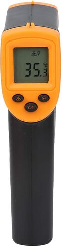 مقياس حرارة درجة الحرارة ، HW600 NONTEMERES LCD الأشعة تحت الحمراء درجة حرارة درجة حرارة درجة حرارة المسلح ، غير حرارة (أصفر) in Saudi Arabia
