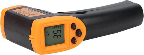 مقياس حرارة درجة الحرارة ، HW600 NONTEMERES LCD الأشعة تحت الحمراء درجة حرارة درجة حرارة درجة حرارة المسلح ، غير حرارة (أصفر) in Saudi Arabia