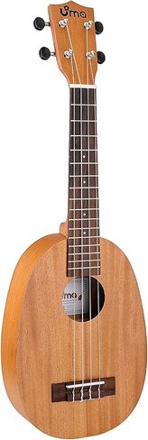 الحفل الأناناس القيثارة 23 بوصة UMA 03CP Mahogany Wood Beginner W/Aquila Strings وحقيبة أزعج in Saudi Arabia
